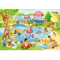 Ravensburger Puzzle 2x24 pc Swimming at Lake