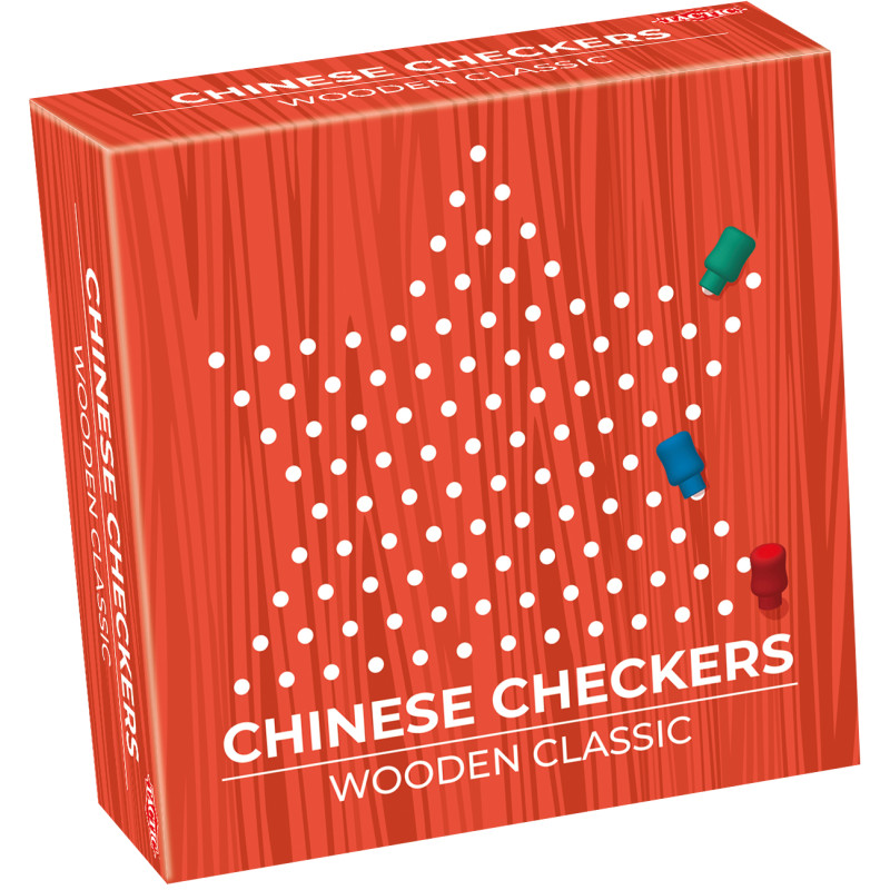 Tactic Board Game Wooden Chinese Checkers