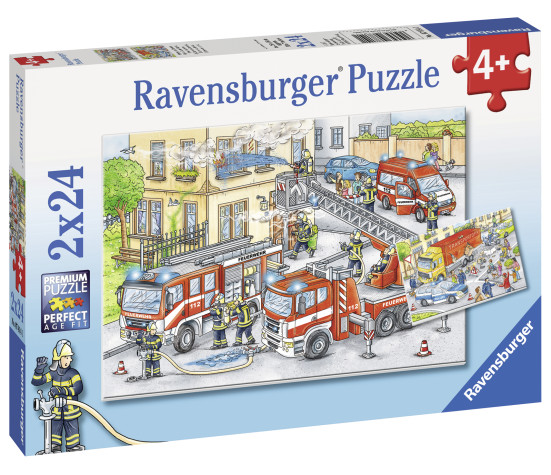 Ravensburger Puzzle 2x24 pc Heroes in Action