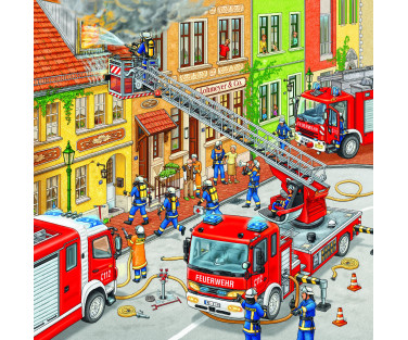 Ravensburger Puzzle 3x49 pc Fire Brigade Run