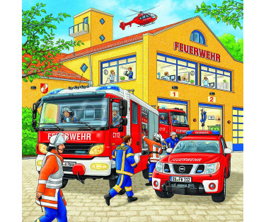 Ravensburger Puzzle 3x49 pc Fire Brigade Run