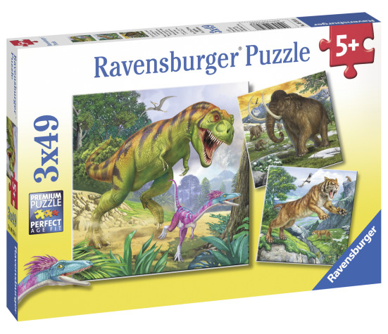 Ravensburger pusle 3x49 tk Ürgne Valitseja