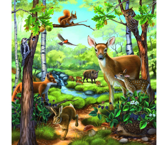 Ravensburger Puzzle 3x49 pc Animals