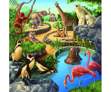 Ravensburger Puzzle 3x49 pc Animals