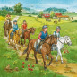 Ravensburger Puzzle 3x49 pc A Day with Horses Puzzle