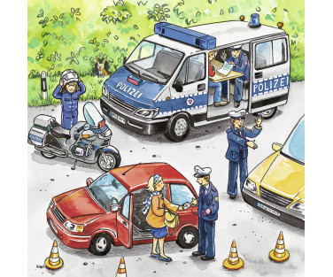 Ravensburger Puzzle 3x49 pc Police Action