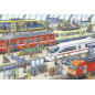 Ravensburger Puzzle 2x24 pc Busy Train Station