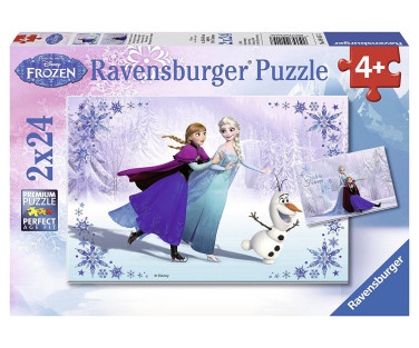 Ravensburger Puzzle 2x24 pc Disney Frozen