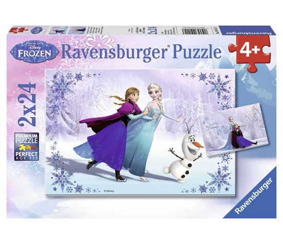 Ravensburger Puzzle 2x24 pc Disney Frozen