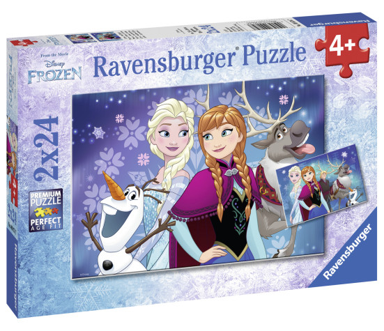 Ravensburger Puzzle 2x24 pc Disney Frozen