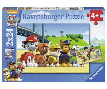 Ravensburger pusle 2x24 tk Käpa patrull