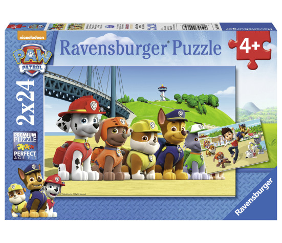 Ravensburger pusle 2x24 tk Käpa patrull