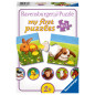 Ravensburger My First Puzzle 9x2 pc Baby Animals