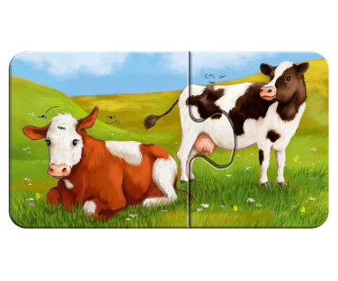 Ravensburger My First Puzzle 9x2 pc Baby Animals