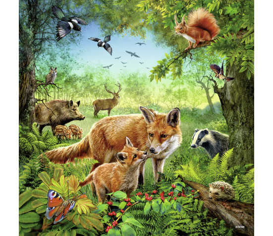 Ravensburger Puzzle 3x49 pc World Animals