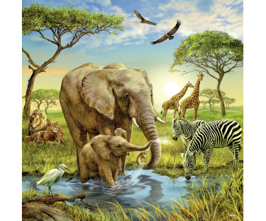 Ravensburger Puzzle 3x49 pc World Animals