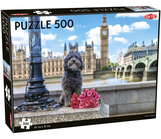 Tactic Puzzle 500 pc Dog in London