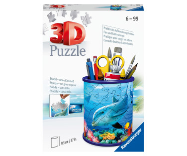 Ravensburger 3D pusle pliiatsitops Veealune maailm