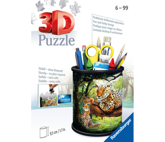 Ravensburger 3D pusle pliiatsitops Leopard