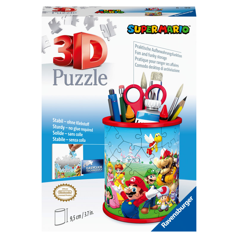 Ravensburger 3D pusle pliiatsitops Super Mario