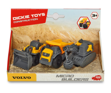 Dickie Toys Volvo mikro-ehitussõidukid