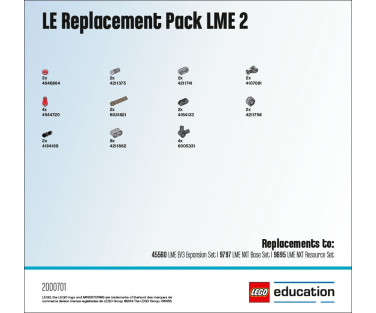 LEGO Education Mindstorms EV3 asenduskomplekt 2