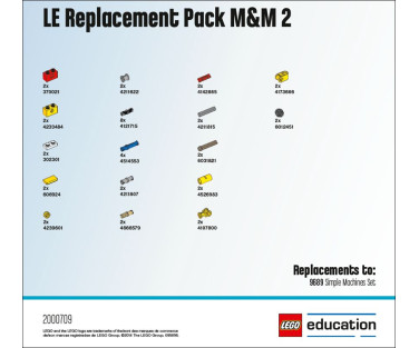 LEGO Education M&M asenduskomplekt 2