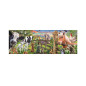 Dino panoramic puzzle 150 pcs Farm