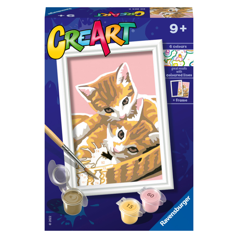 Ravensburger paint by numbers Cute Kitties