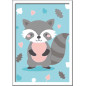 Ravensburger Paint by Numbers Cute Raccoon