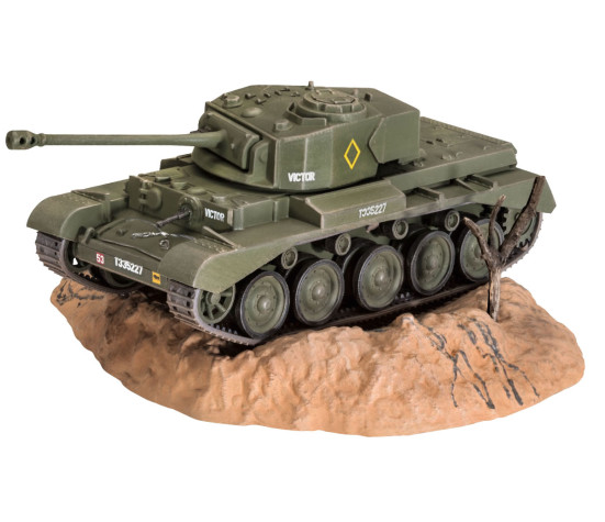 Revell liimitav mudel tank A-34 komeet Mk.1 1:76