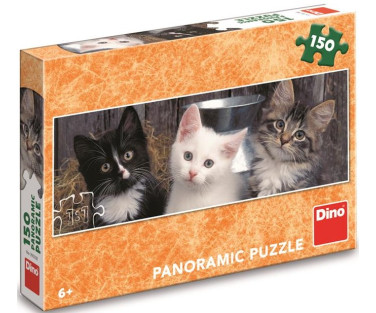 Dino panoramic puzzle 150 pcs Kitten