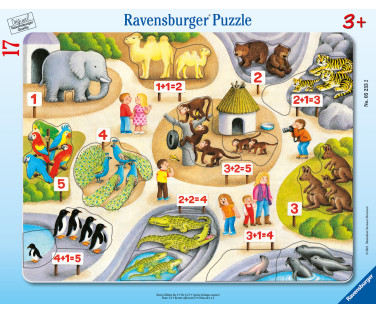 Ravensburger Frame Puzzle 17 pc Reading 5