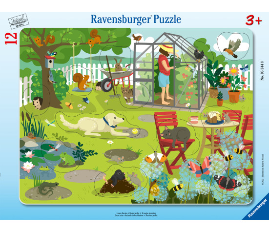 Ravensburger Frame Puzzle 12 pc Our Garden