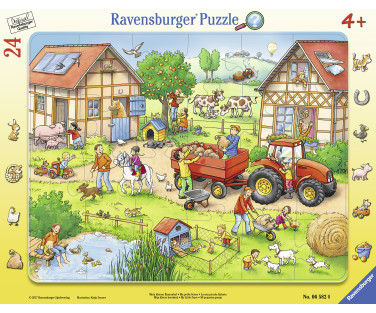 Ravensburger Frame Puzzle 24 pc My Little Farm