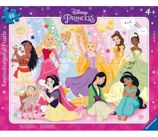 Ravensburger Frame Puzzle 40 pc Our Disney Princesses