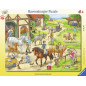 Ravensburger Frame Puzzle 40 pc Horse Farm