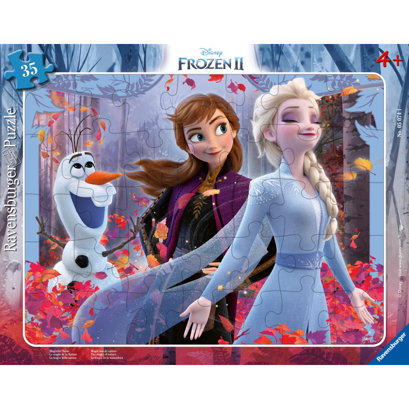 Ravensburger suur plaatpusle 35 tk Frozen II