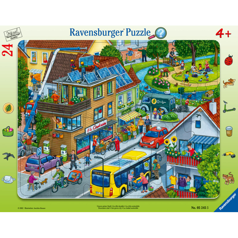 Ravensburger Frame Puzzle 24 pc Our village