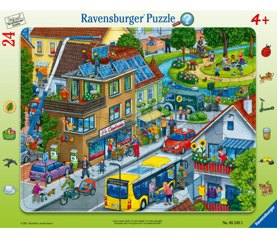 Ravensburger Frame Puzzle 24 pc Our village