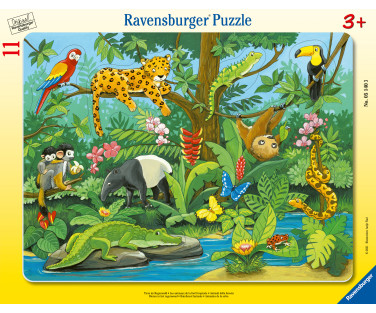 Ravensburger Frame Puzzle 11 pc Rainforest