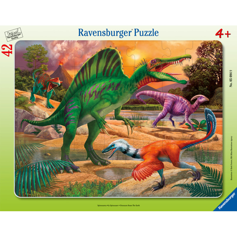 Ravensburger Frame Puzzle 42 pc Dinosaur