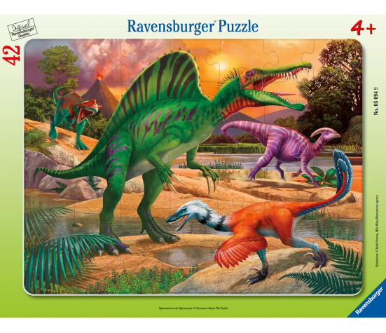 Ravensburger Frame Puzzle 42 pc Dinosaur