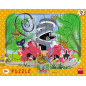 Dino Frame Puzzle 12 pc, The Little Mole