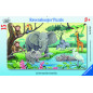 Ravensburger Small Frame Puzzle 15 pc African Animals