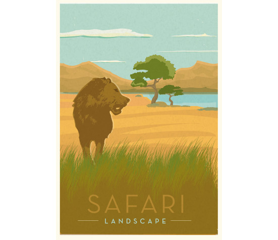 Ravensburger Puzzle 99 pc Safari