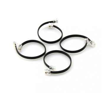 Makeblock 6P6C RJ25 cable-20cm(4-Pack)