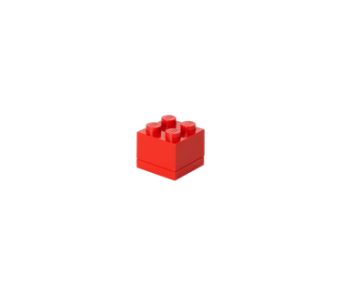 LEGO Brick Storage MINI 4 Red