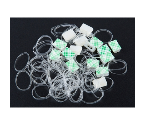 Makeblock Neuron Fixed Clips(16) & Rubber Bands(80)