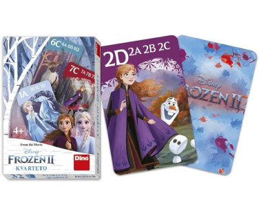 Dino mängukaardid Kvartett Frozen II